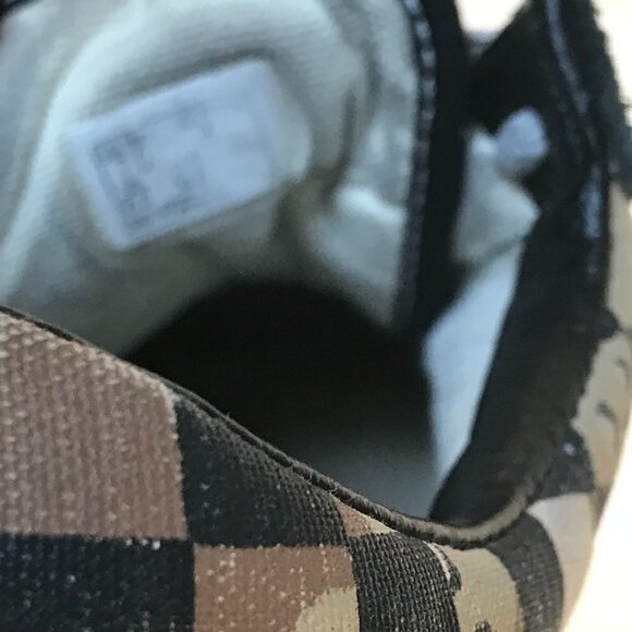 Vans Vintage Skate Skateboard Checkerboard Army Stripe Athletic Low Top Shoes - Picture 11 of 11